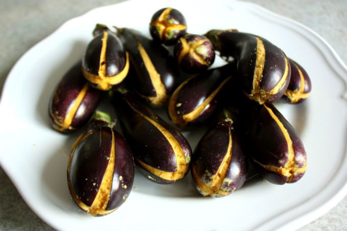 Баклажаны по-индийски