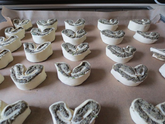 Оливково-миндальные сердечки