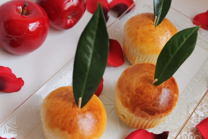 Булочки с начинкой &amp;quot;Наливные яблочки&amp;quot;