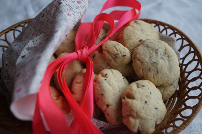 Лавандовое печенье 