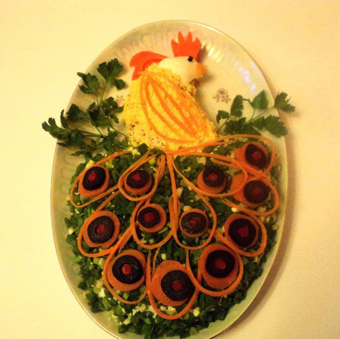 Салат «Жар-птица»