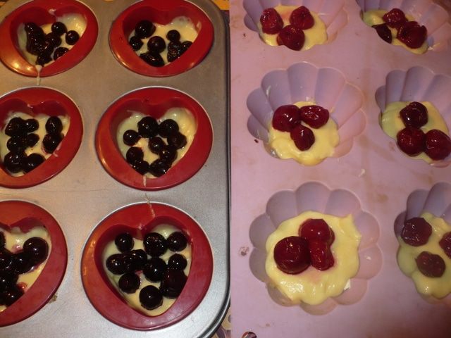 Маффины с ягодами