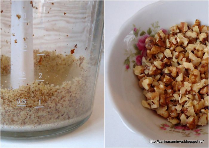 Кекс кофейно-ореховый