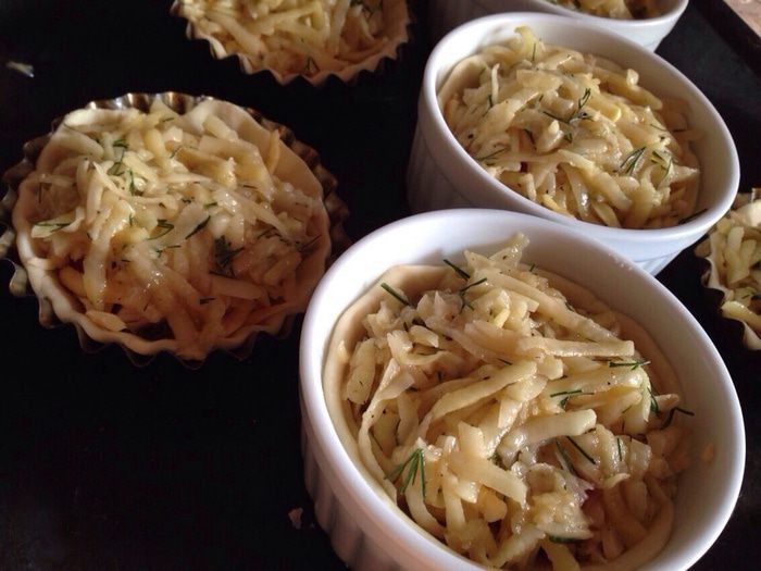 Тарталетки &amp;quot;Пикничок&amp;quot; с курицей и овощами