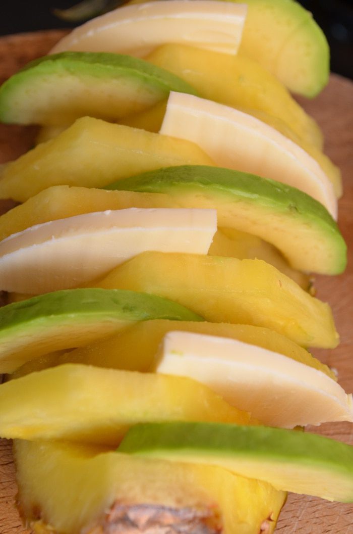 Ананасовая &amp;quot;закусочная лодочка&amp;quot;