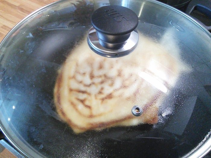 Американские блины с сосисками (Pan Cake)