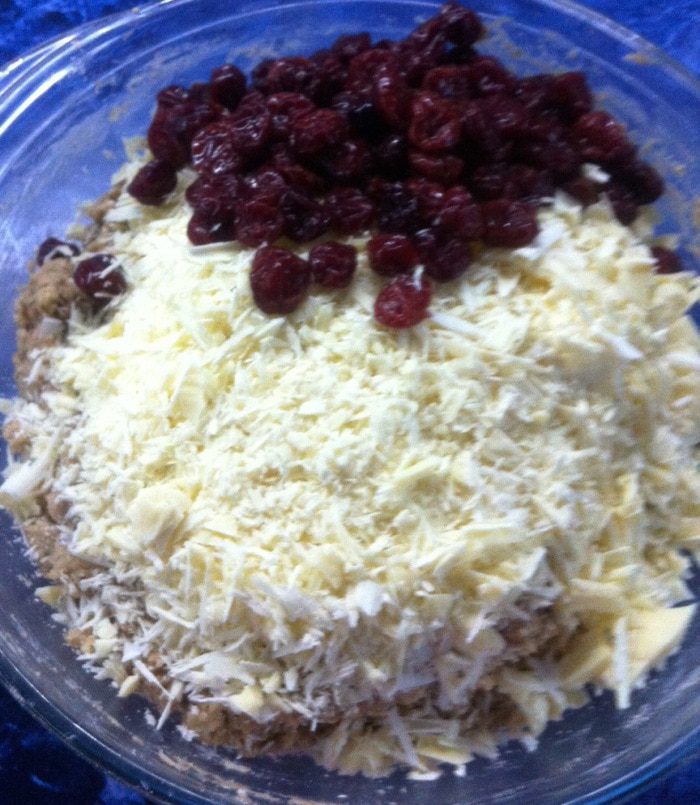 Клюквенное печенье с белым шоколадом (для Патриковой Дарьи)