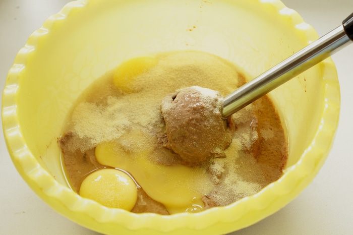 Кекс печеночный с сыром