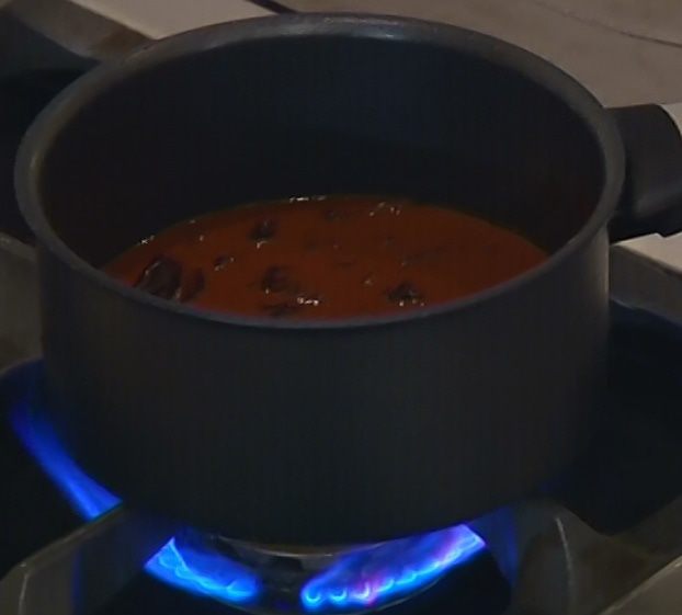 Шоколадный десерт с черносливом 