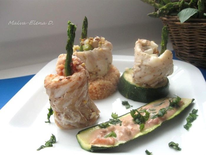 Рулеты из трески «Трио из Бельвилля»