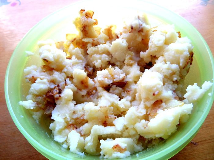 Вареники с картошкой (постные)