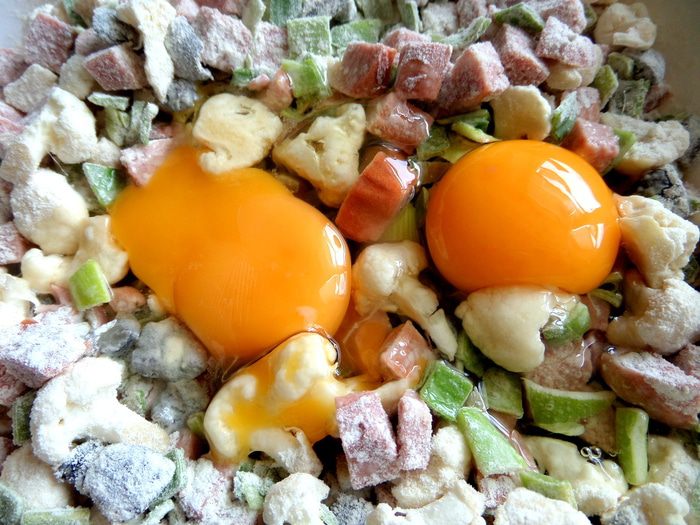 Закусочные овощные кексы