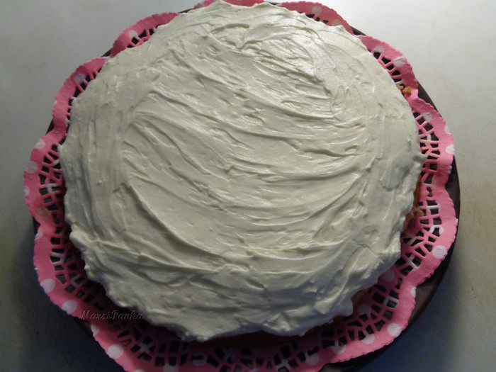 Фруктово-ягодный торт с нежным кремом из маскарпоне