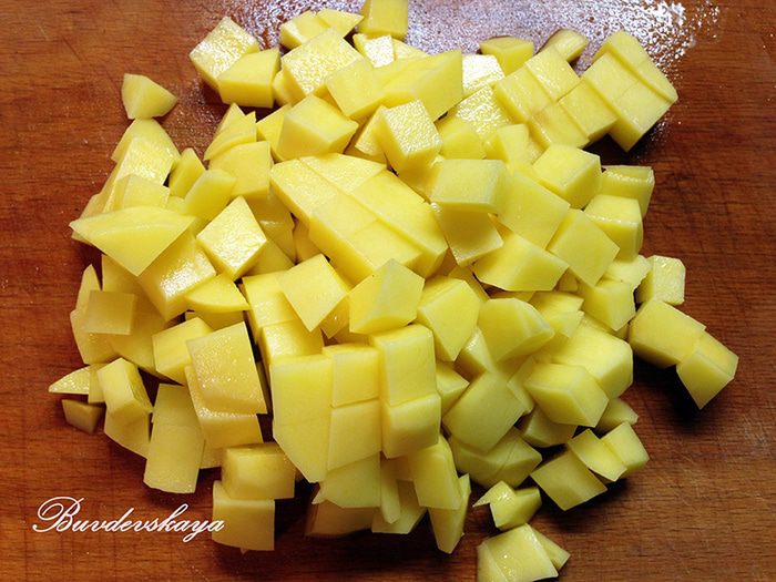 Узбекский лагман жареный 