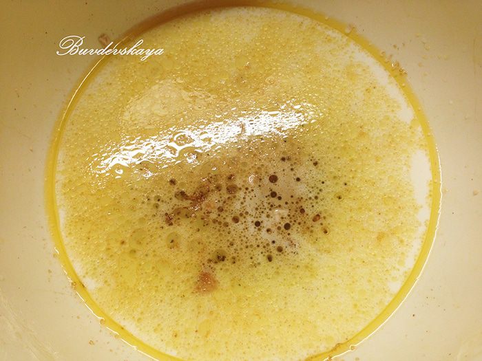 Тыквенный отрывной кекс