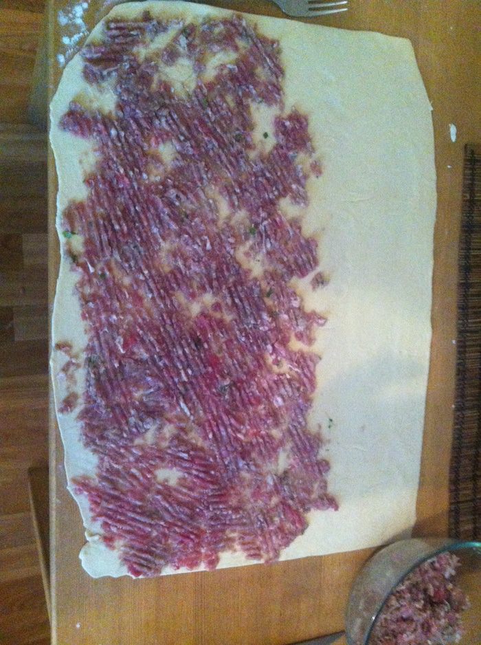 Слоеный хинкал