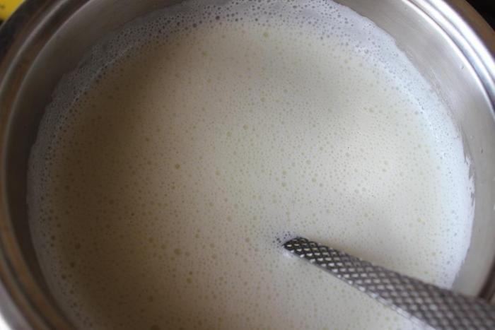 Молочно-чесночный суп