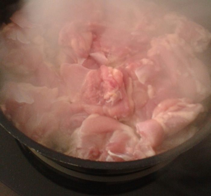 Курица с болгарским перцем