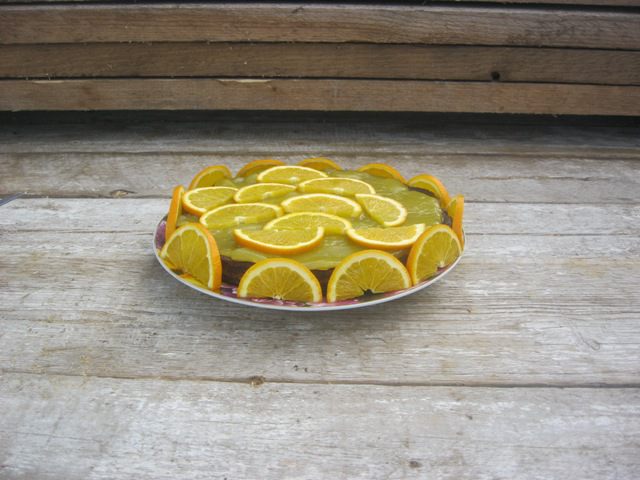 Шоколадно-апельсиновый торт