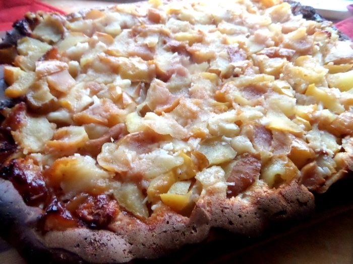 Яблочно-грушевый тарт Татен (tarte Tatin)