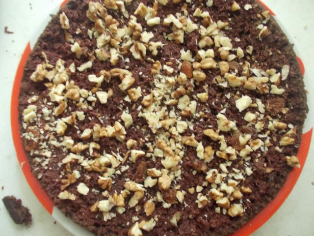 Пирог с орехами