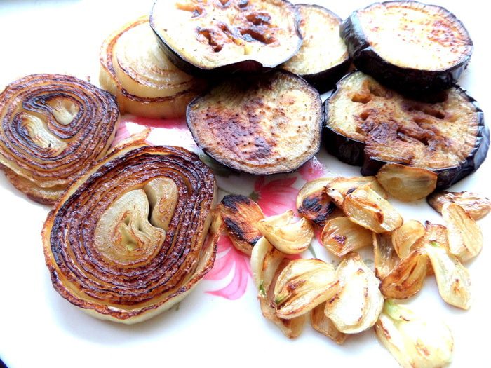 Овощные башенки с сыром