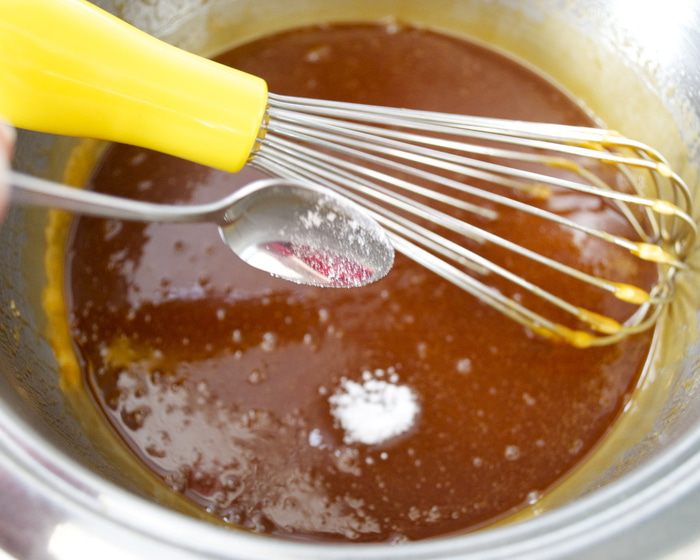 Домашняя соленая карамель