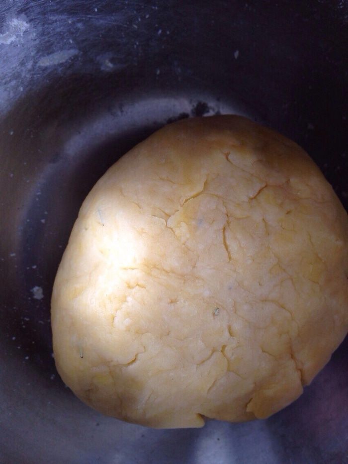 Яблочно-луковая галета