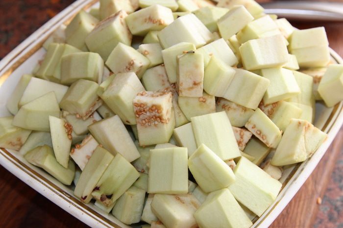 Баклажаны с фасолью. Зимняя заготовка