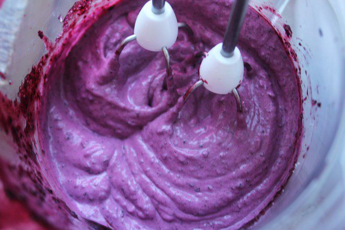 Мини-торты с черничным муссом