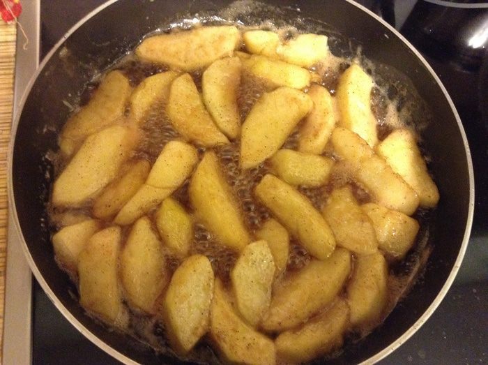 Шарлотка из имбирных пряников