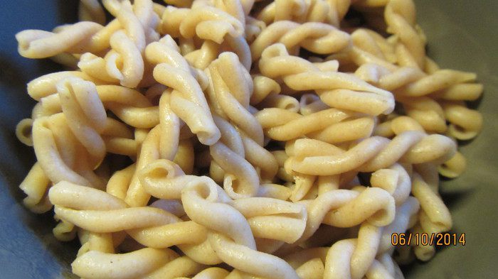 Гратен из пасты и овощей