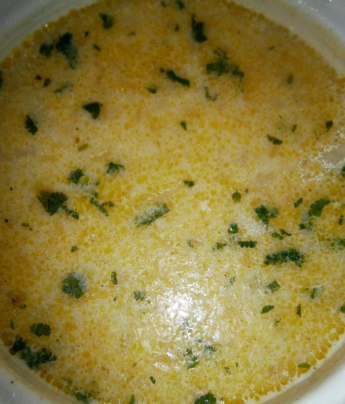 Суп с рисом в индийском стиле