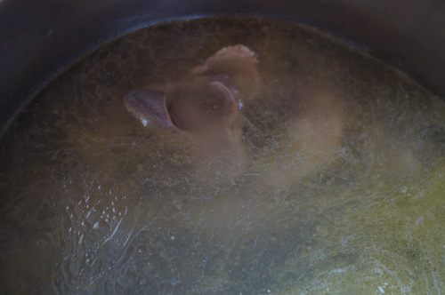 Зеленый борщ с крапивой 