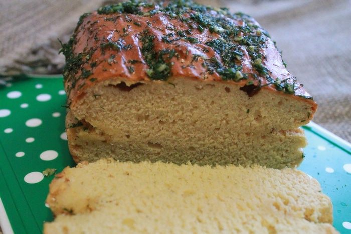 Обеденная булка на гороховой муке.