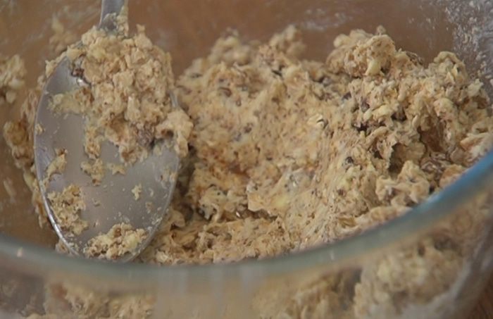 Овсяные булочки на кефире 