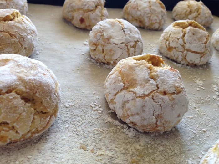 Морковно-ореховое печенье с трещинками