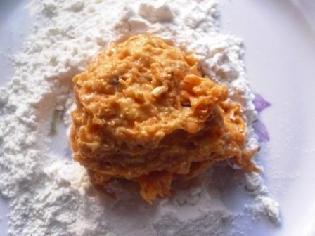 Морковные сердечки в стиле Тильда