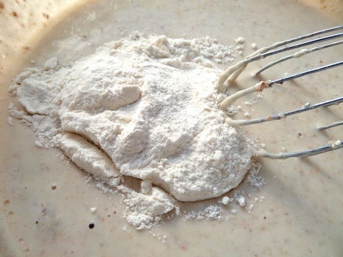 Оладушки с финиками и бананами (постные)