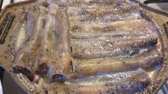 Каннеллони с маково-вишневой начинкой