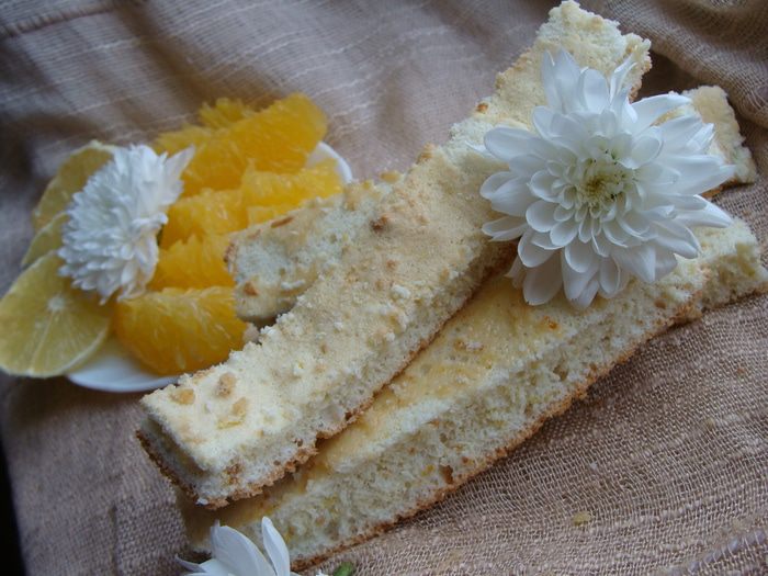 Цитрусово-ванильные бишкоты