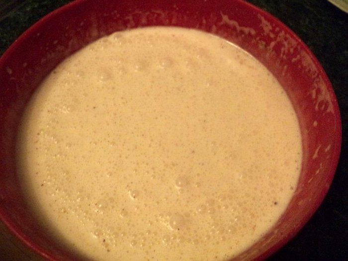 Морковный пряный пирог с фруктами