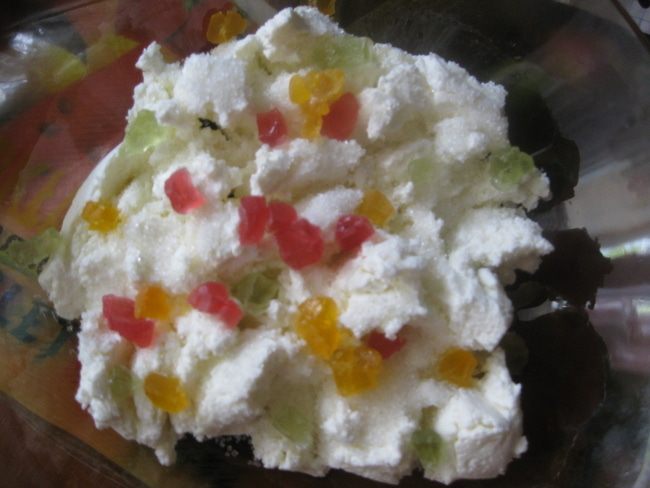 Конфеты творожно-мармеладные