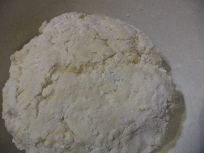 Пирог-улитка из творожного теста