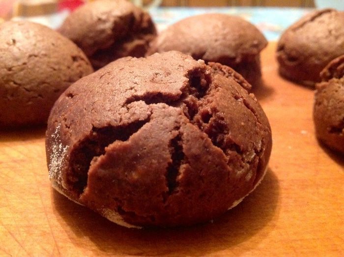 Шоколадно-апельсиновое печенье