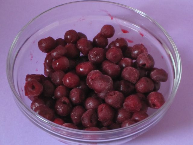 Вишнево-шоколадный кекс