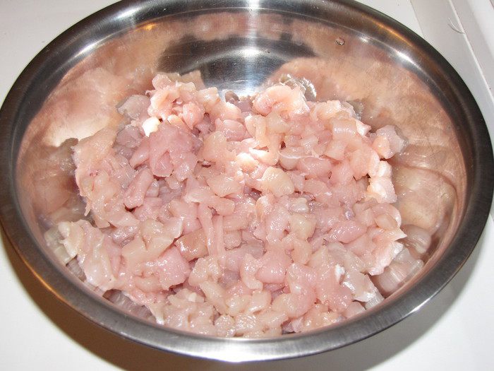 Куриный террин с ветчиной и фисташками