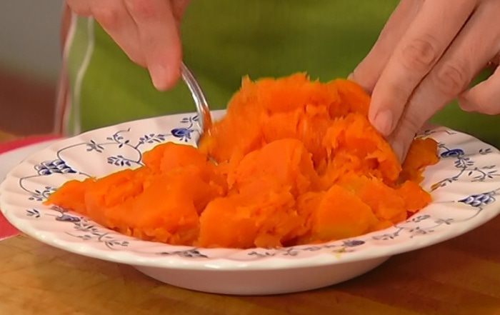 Ленивые тыквенные вареники 