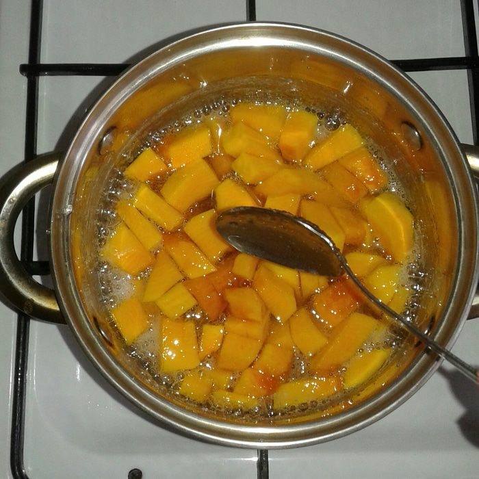 Тыквенный рахат-лукум с семечками