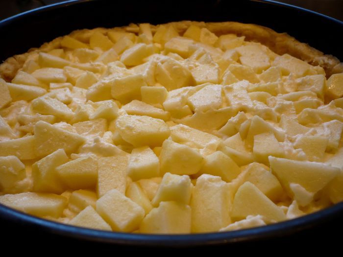 Яблочный пирог по-венски 